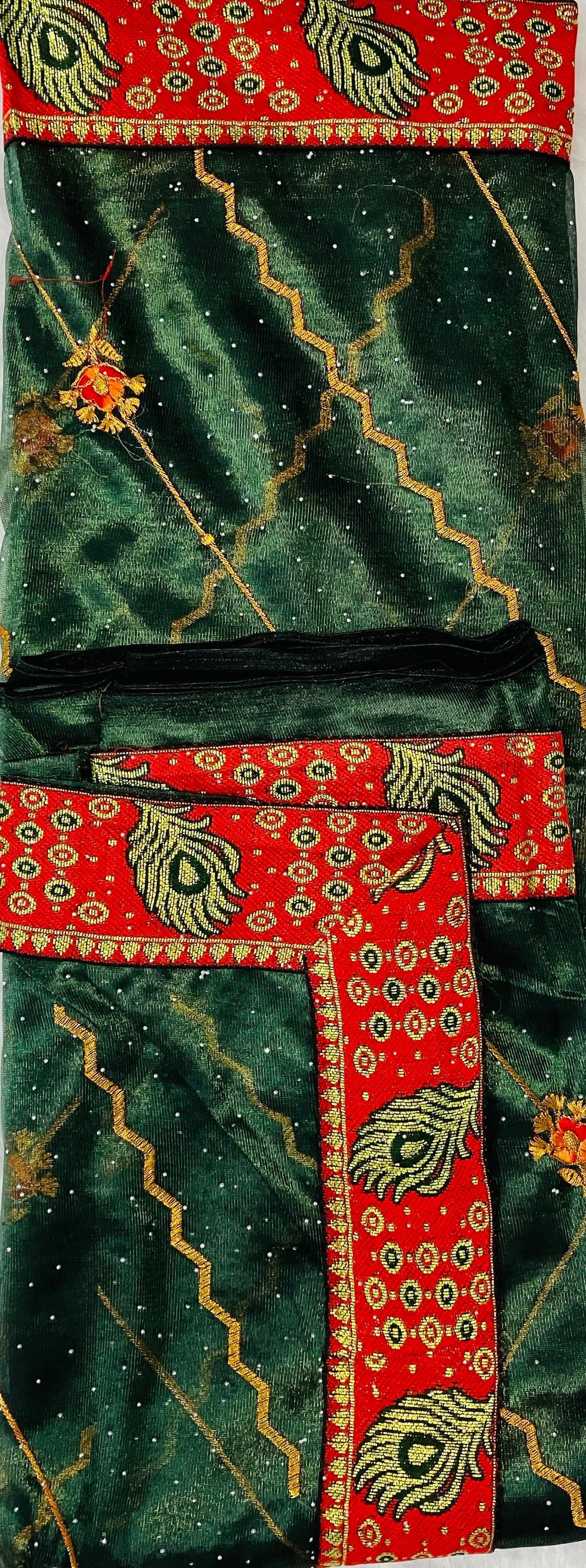 Organza silk (with border)