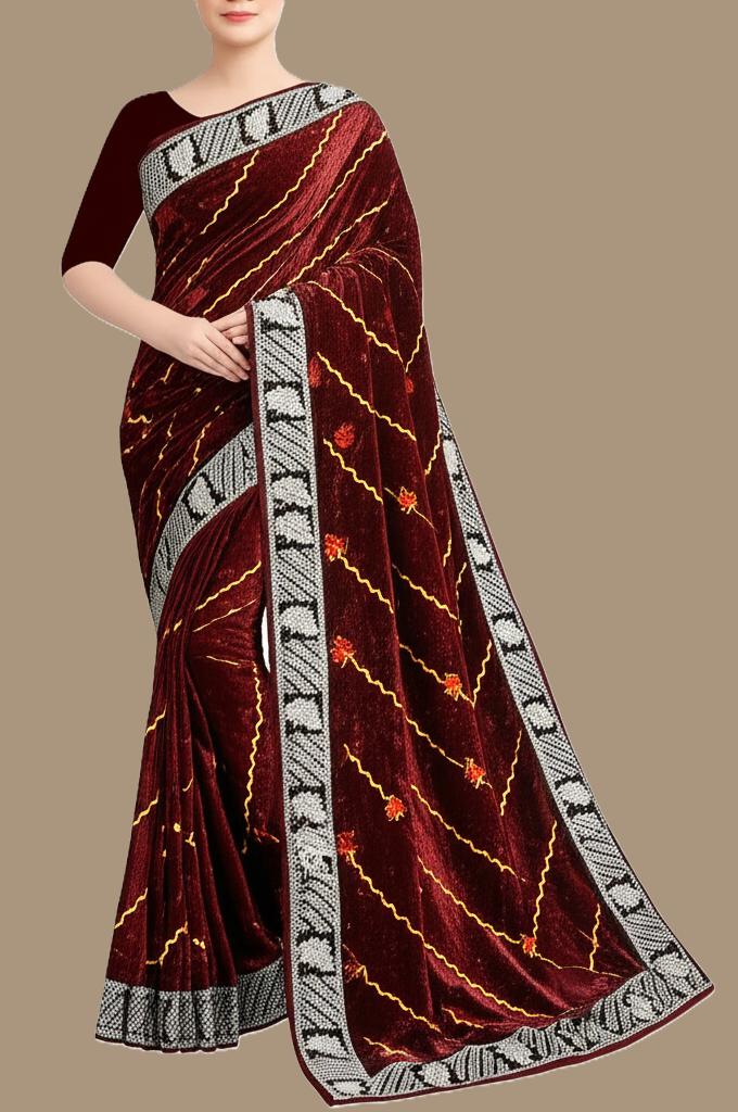 Organza silk (with border)